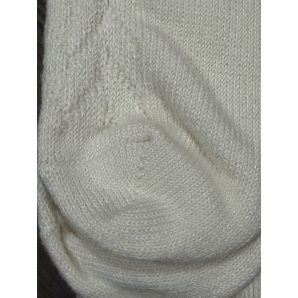 Lot Of 2 -Auden Boot Socks Womens 4-10 White 2 Pairs Crew Super Soft Cozy - Picture 6 of 7